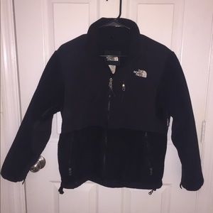 Black The North Face Denali Full Zip fleece Jacket